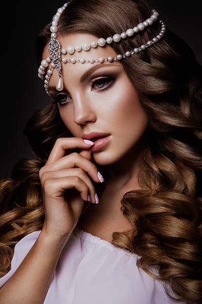 istock Beauty fashion model girl with bright makeup 537452440