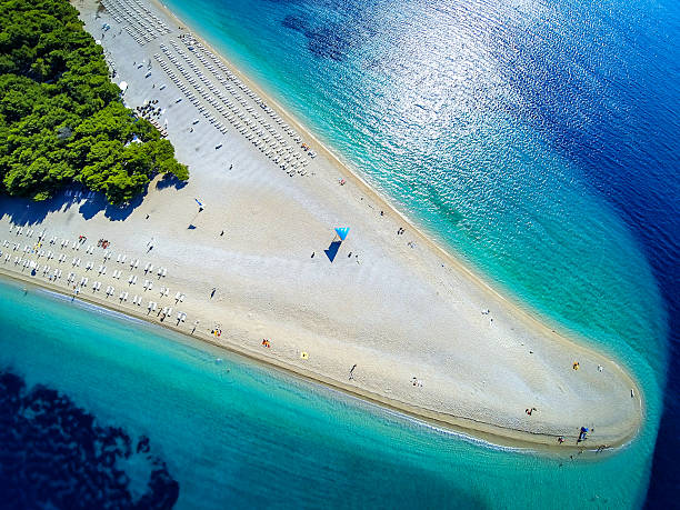 istock Zlatni rat beach, Bol, Brac island, Dalmatia, Croatia 537453216