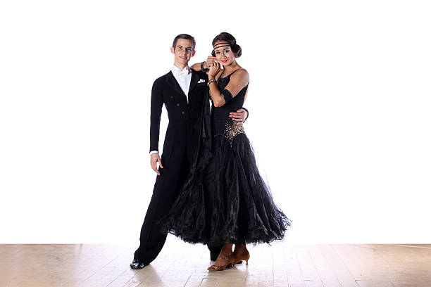 istock dancers in ballroom isolated on white background 537455411