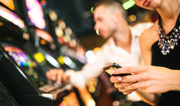 media sosial di casino - slot terbaru potret stok, foto, & gambar bebas royalti