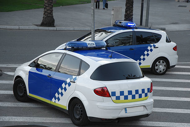 istock Barcelona police car. 537456303