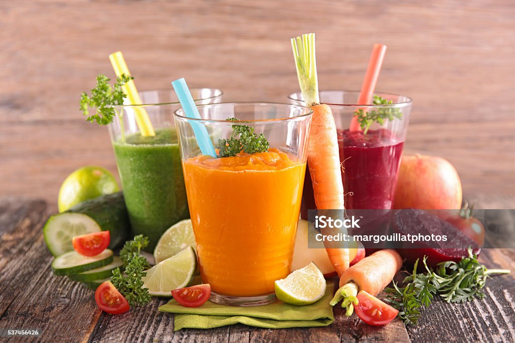 fruit and vegetable juice Apple - Fruit Stock Photo