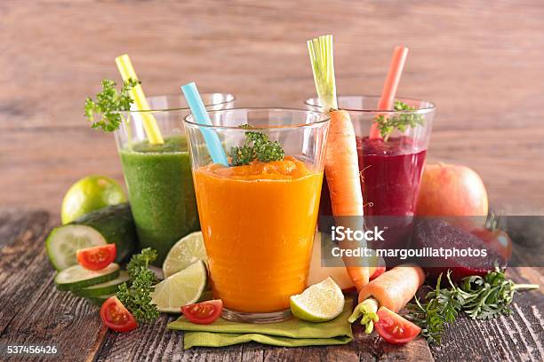 Fruit And Vegetable Juice Stock Photo - Download Image Now - Apple - Fruit, Backgrounds, Balance