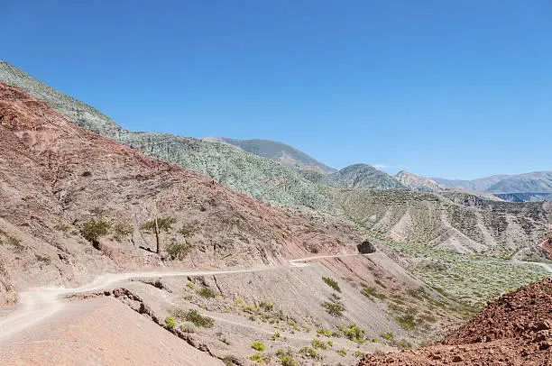 Photo of Los Colorados in Purmamarca, Jujuy, Argentina.