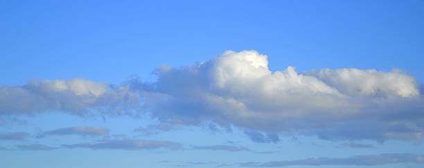 Clouds, panoramic image stock photo