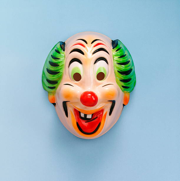 creepy clown maska - buckteeth zdjęcia i obrazy z banku zdjęć
