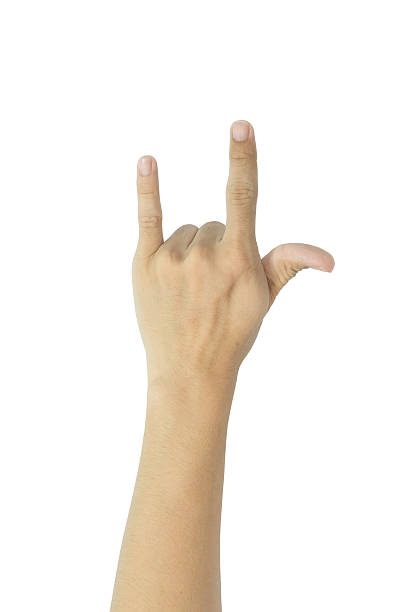 istock Hand in I love you,Love hand sign,hand language 537460236
