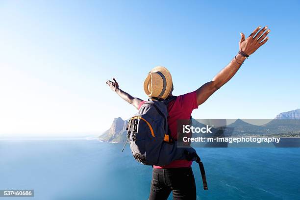 Young African Guy On Vacation Stock Photo - Download Image Now - Travel, Men, Travel Destinations