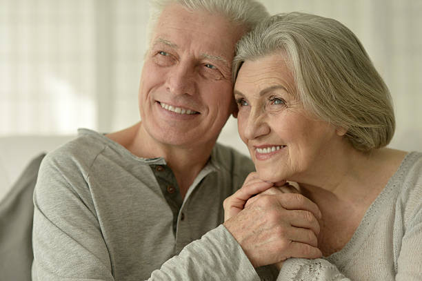 istock happy Senior couple 537466058