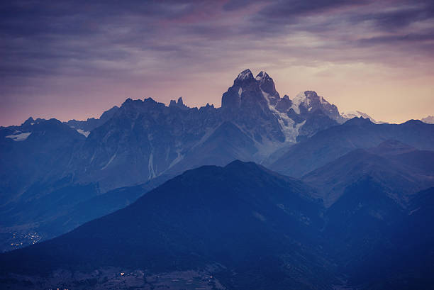 istock Rocky Mountains in Georgia. Europe, Upper Svaneti. 537468038