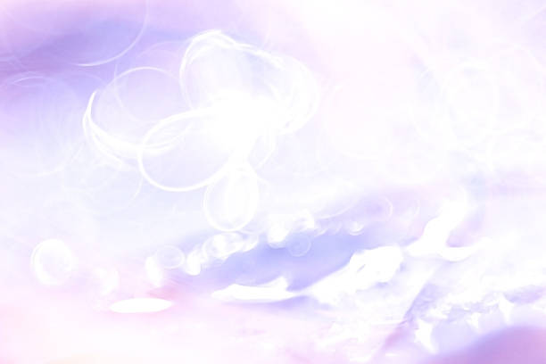 istock Abstract blur of purple light texture background 537469385