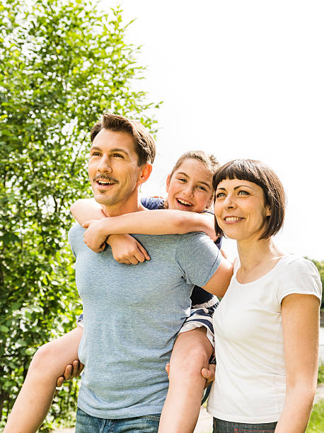 istock Happiness family at the park 537469551