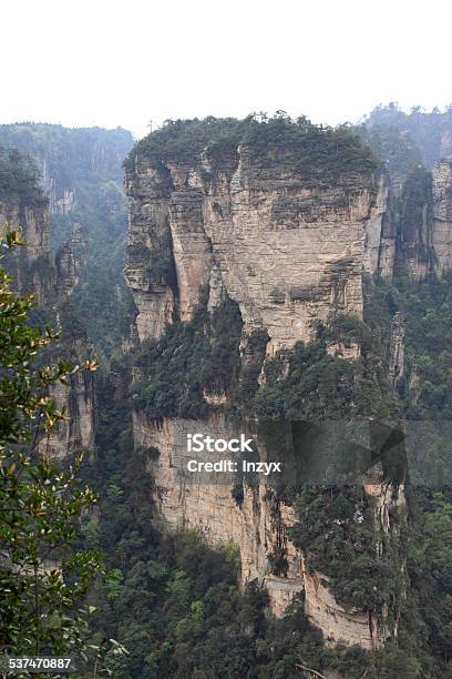 Tianzi Mountain Natural Scenery Stock Photo - Download Image Now - 2015, Asia, Brown