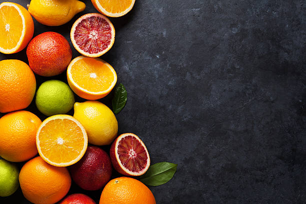 istock Fresh ripe citruses. Lemons, limes and oranges 537471578