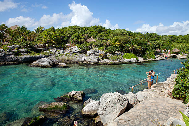 pessoas vão mergulhos - cozumel imagens e fotografias de stock