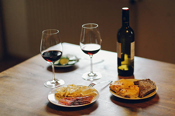istock French food on the wooden table 537477438