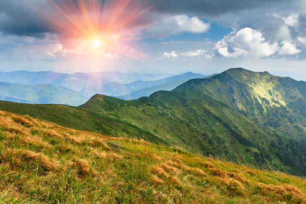 istock Beautiful summer landscape in the mountains. 537478340