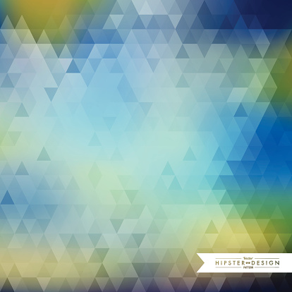 A trendy abstract  softly blurred background overlaid with a subtle triangle pattern. File contains gradient meshes (which can only be edited in Adobe Illustrator) as well as a soft light transparency effect.