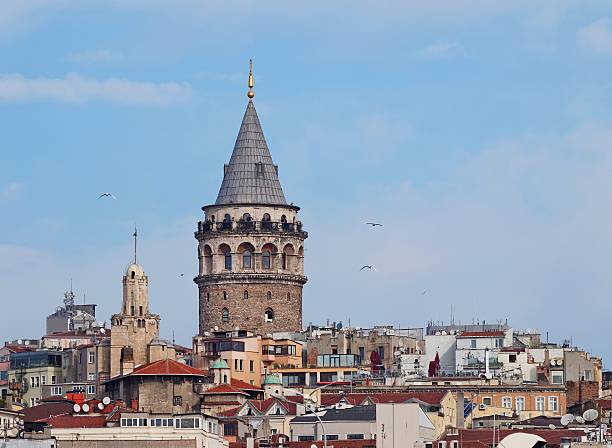 istock Galata Tower (Galata Kulesi) in Istanbul, Turkey 537485285