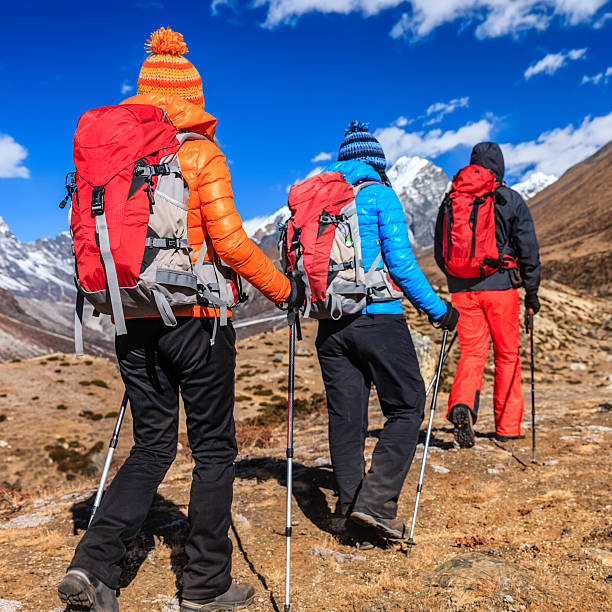 istock Trekking in Himalayas, Mount Everest National Park 537486037
