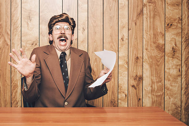 News Anchor Man Surprised