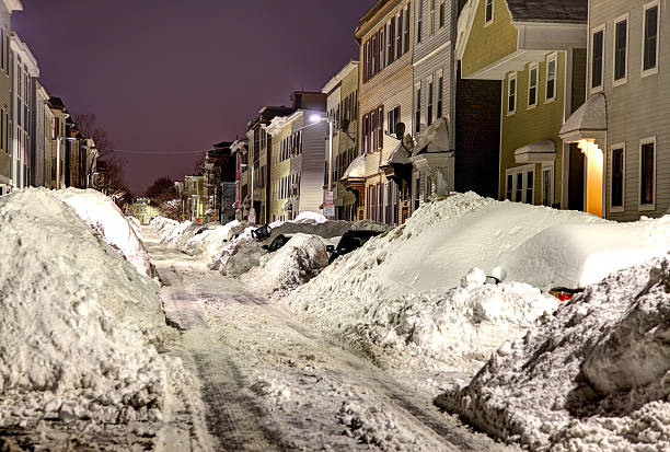 istock Boston Blizzard 2015. Snowiest Winter in Boston's History 537488087