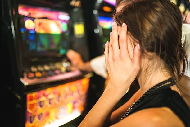 Slot Machine Loss Women Gambling Stock Photos, Pictures & Royalty-Free  Images - iStock
