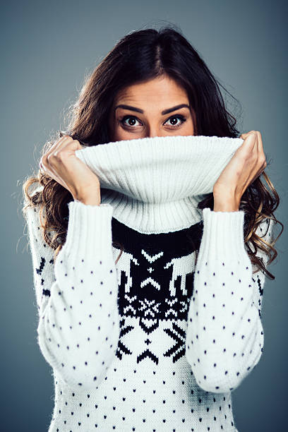 istock Beautiful winter woman portrait 537488577