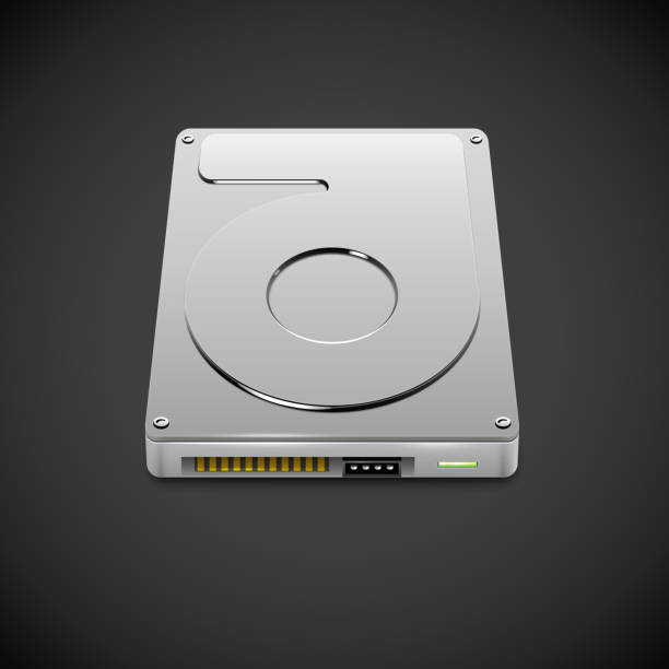 жесткий диск для хранения данных, drive» - harddisc stock illustrations