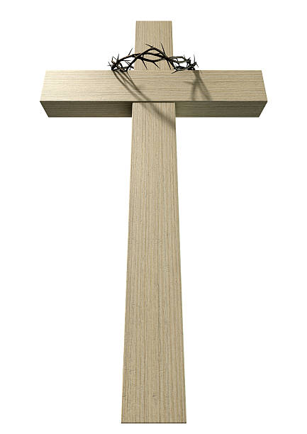 istock Crucifix With A Crown Of Thorns 537491373