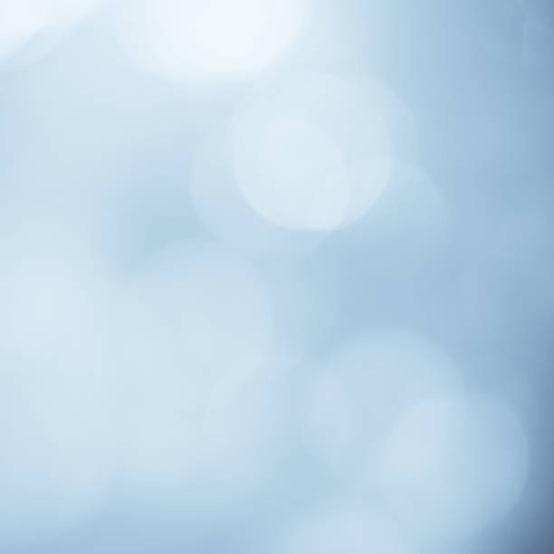 istock Abstract of blue bokeh defocused lights 537498773