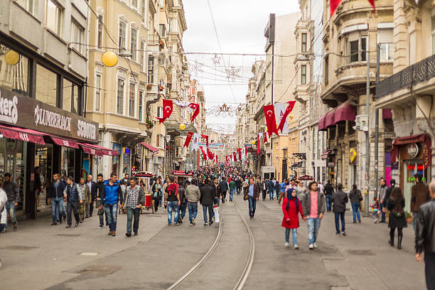 istock Istiklal Avenue Crowds In Istanbul 537499047