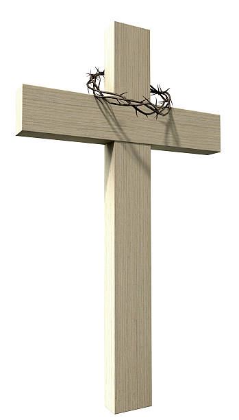 istock Crucifix With A Crown Of Thorns 537499873