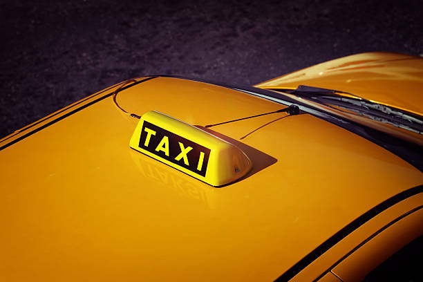 istock Yellow Taxi Sign 537500139
