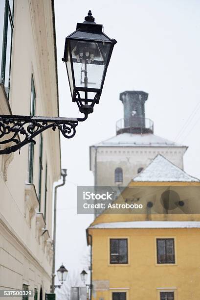 Gas Lantern In Zagreb Croatia Stock Photo - Download Image Now - 2015, Architecture, Balkans