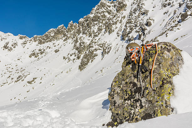 istock Winter equipment mountaineer 537501253