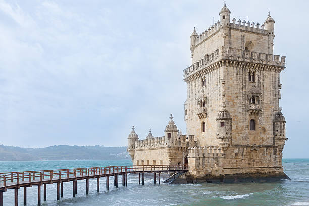 Torre de Belem - Lisbon, Portugal stock photo