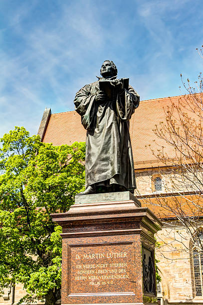 istock Martin Luther Memorial in Erfurt 537517868