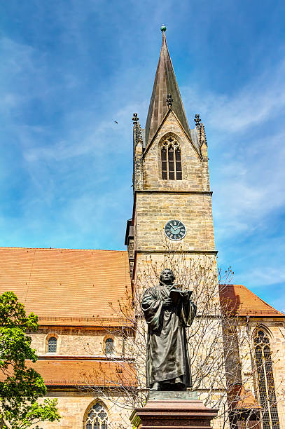 istock Martin Luther Memorial in Erfurt 537517948