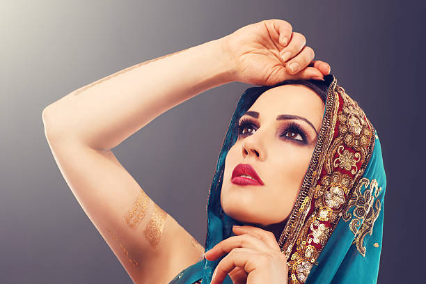 istock Beautiful indian woman 537518030