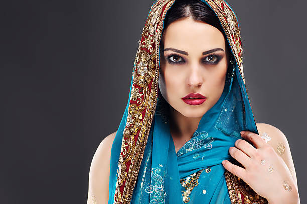 istock Beautiful indian woman 537518088