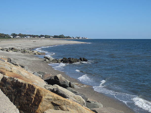 istock Coastal Landscape with Seawall 537518558
