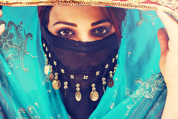 istock Beautiful arabic woman 537518778