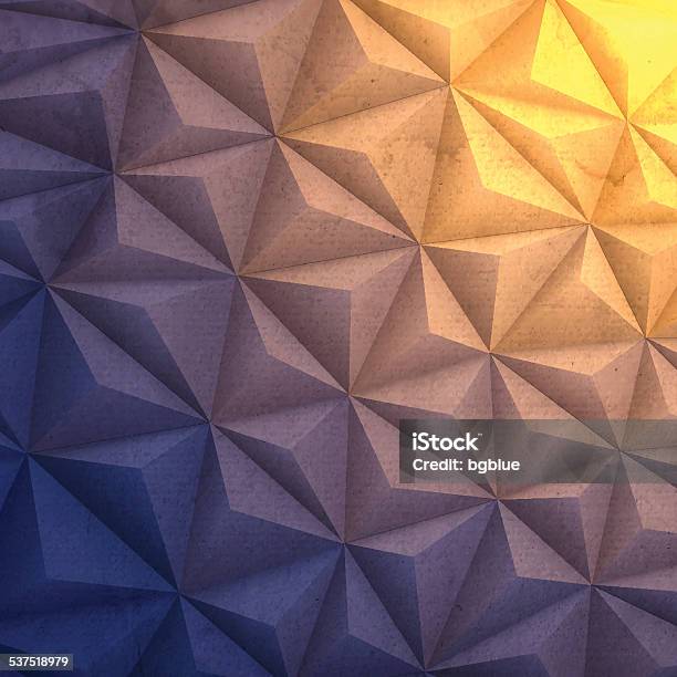 Abstract Polygonal Background For Design Low Poly Geometric Vector Stock Illustration - Download Image Now