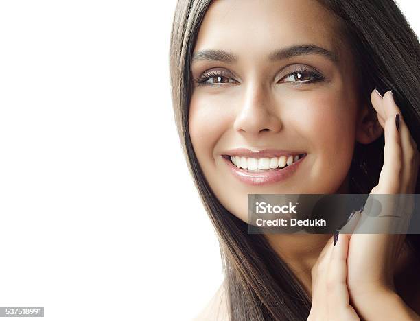 Woman Beauty Stock Photo - Download Image Now - Beautiful Woman, Smiling, Women