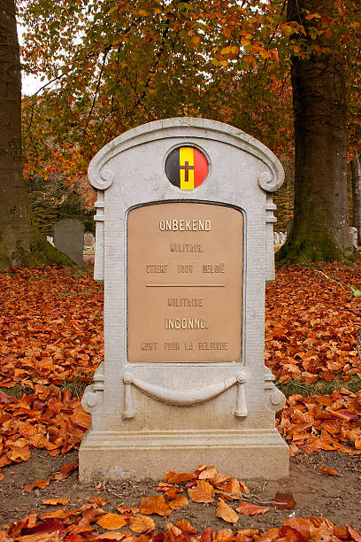 Belgian Military Cemetery Houthulst - Gravestone