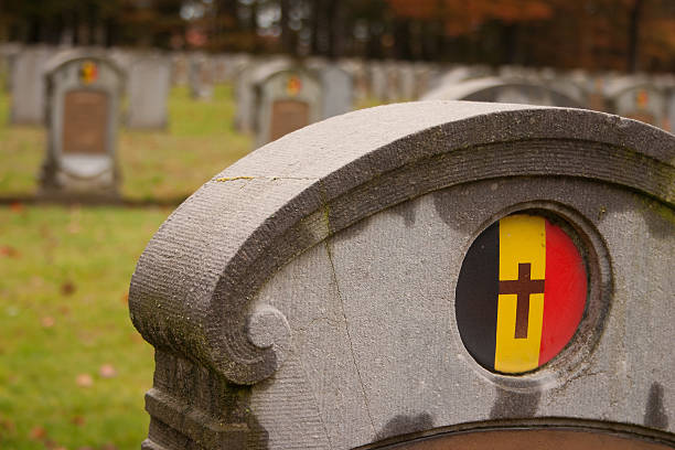 The Douamont Ossuary and Cemetery, a World War I memorial in Verdun, France, location of one of the worst battles on the Western front. 16,000 individual French and German soldiers are interned.