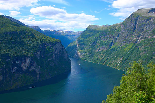 istock Panoramic View Geiranger Fjord - Horizontal 537520316
