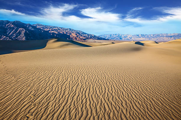 pequeña ondas en las dunas - sand dune sand orange california fotografías e imágenes de stock