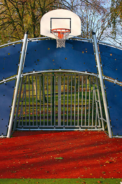 istock Soccer Goal and Basket Ring 537522870